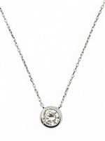 Collana Domar Gioielli Donna Collana argento 925 punto luce in Argento Cubic Zirconia NZA087780 - NZA087780